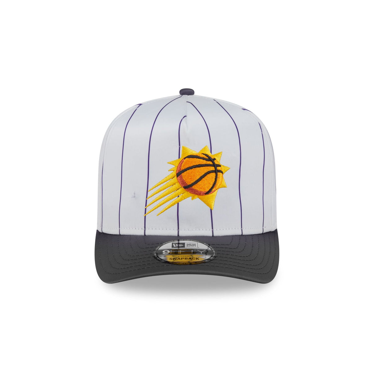 Phoenix Suns Satin Pinstripe 9FIFTY A-Frame Snapback Hat
